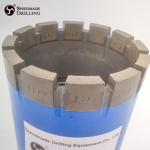 スピードメイドHTWホットプレスフラットトゥースダイヤモンドコーリングビットPDC PDCドリルビットディープボアホール掘削用完璧なPDCドリルサプライヤー - Product Image 3