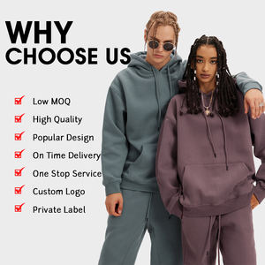 Activewear Style Gym Sports Sudadera Mensfashion Sweatsuit Workout Sudaderas en blanco - Product Image 5