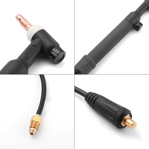 Antorcha de Soldadura <span class=keywords><strong>TIG</strong></span> Refrigerada por Aire ESSEN WP17, <span class=keywords><strong>Precio</strong></span> Económico de Fábrica en China, Interruptores Ajustables de Longitud Personalizada de 4m/8m, <span class=keywords><strong>Pistola</strong></span> de Soldadura <span class=keywords><strong>TIG</strong></span> - Product Image 2