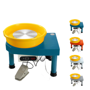 Rueda de cerámica LCD, máquina de lavabo, Pedal de pie, suministros de arte, tornos portátiles para dar forma a la cerámica - Product Image 3