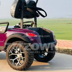รถกอล์ฟไฟฟ้า 4 ที่นั่ง ประสิทธิภาพสูง ขายส่ง พร้อมระบบชาร์จพลังงานแสงอาทิตย์ 72V ระยะไกลพิเศษ หรูหรา เหมาะสำหรับโรงแรม สวนสาธารณะ และบ้านพักตากอากาศ - Product Image 3