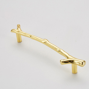 Sáng Tạo Bền Chi Nhánh Tủ Xử Lý Knobs Kẽm Hợp Kim Ngăn Kéo Cửa Tủ Đồ Nội Thất Nhà Bếp Phần Cứng Thân Cây Xử Lý Kéo - Product Image 2