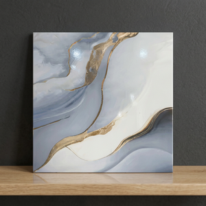 กระเบื้องปูพื้นเซรามิกสีขาวขนาด 40x40 ซม. กันลื่น ทนทาน สำหรับจอดรถ ตกแต่ง สวยงาม - Product Image 5