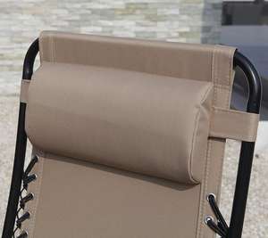 كرسي استرخاء قابل للطي للشاطئ والحديقة بتصميم انعدام الجاذبية - Product Image 6