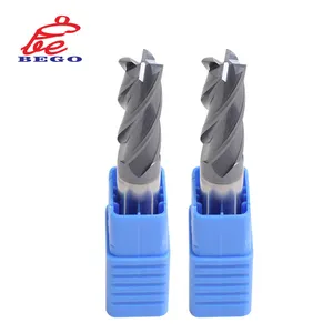 Bego Hot Sales 4 Flute Flat Carbide End Mills Cnc Carbide End Mill Dao Cắt Cho Thép Không Gỉ