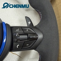 Volant de voiture entièrement en daim pour BMW M M3 M5 M6 F20 F21 F06 F07 F10 F11 F12 F13 F30 F32 F80 F87 F01 F18 F42 F25 F39 F46 F52
