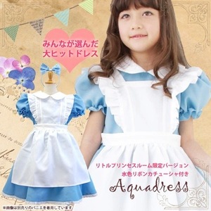 ชุดเด็กอลิซในแดนมหัศจรรย์ชุดผ้ากันเปื้อนสีฟ้าชุดคอสเพลย์ - Product Image 3