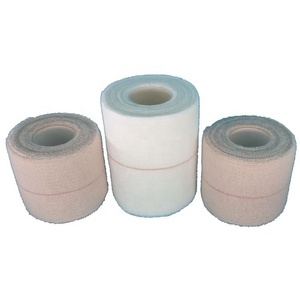 Elastoplaste <span class=keywords><strong>Elastoplast</strong></span> Tensoplast Bande adhésive élastique physique en coton poids lourd ligne jaune blanche pour le sport - Product Image 1