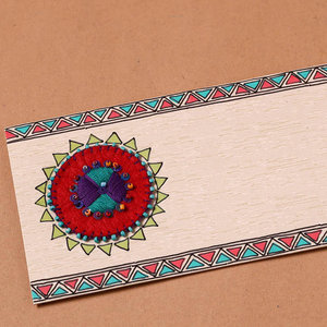 Elegant Handmade Fabric Envelopes Assorted <b>Pack</b> of 5 Reusable Decorative Cloth Covers for Gift Packaging Invitations and Money - Product Image 2