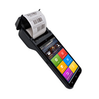 Impresora de Etiquetas Adhesivas Z92 de 58 mm, Portátil, 4G Wifi, Android, Lector de Tarjetas NFC, Sistema POS para Tiendas