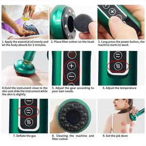 Appareil de massage par ventouses pour soins corporels, <span class=keywords><strong>ventouse</strong></span> à aspiration sous vide, GuaSha anti-<span class=keywords><strong>cellulite</strong></span> A12 - Product Image 6