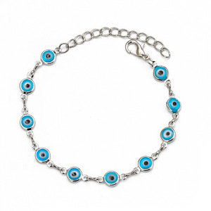 RQ-collar Vintage turco con colgante de ojo malvado para mujer, Gargantilla Monocular estilo Hip Hop Steampunk para pupila, joyería gótica - Product Image 3