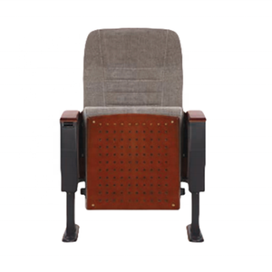 เก้าอี้หอประชุมคลาสสิกที่ทันสมัยพร้อมผ้าที่นั่งพับได้สำหรับห้องนั่งเล่นโรงละครโบสถ์โรงเรียนหรือใช้ใน<span class=keywords><strong>โรงแรม</strong></span> - Product Image 3