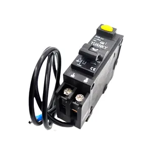 Disjuntor profissional, miniatura fabricante de disjuntor 60hz 40a 240v rcbo residual operado disjuntor