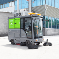 Balayeuse électrique haute pression avec caméra de recul et assistance au conducteur : Balayeuse complète et multifonctionnelle