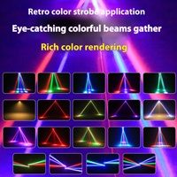 Lumière de scène à motif de LED à effet cerceau doré télécommandé Nouveau produit transfrontalier Cote IP65 Faisceau rotatif Feux de tête mobiles