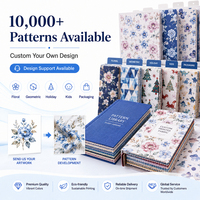 Nuevos estampados en tela Koshibo, tela de crepé de poliéster Koshibo suave y cómoda, estampados novedosos por yarda para vestidos de mujer