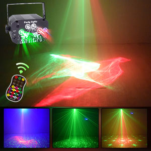 Projecteur LED RGB Magic Ball et Laser Star, Veilleuse à Double Tête DMX512 avec Télécommande pour Fêtes et KTV - Product Image 6