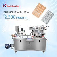 Machine d'emballage sous blister de capsules molles de laboratoire de haute qualité Ruida Packing DPP-90R, machine d'emballage sous blister de comprimés