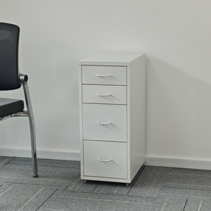 خزانة ملفات معدنية ذات 4 أدراج عالية الجودة، رائجة البيع، أثاث للمكتب المنزلي - Product Image 6