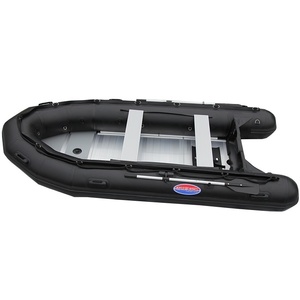 Certification CE ZB-380 Bateau <span class=keywords><strong>gonflable</strong></span> Tube en PVC Plancher en aluminium Bateau de rafting sportif avec <span class=keywords><strong>roue</strong></span> de plage - Product Image 1
