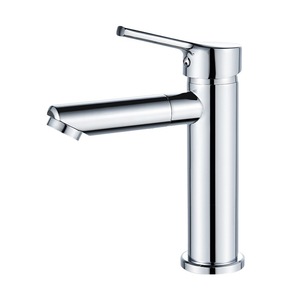 Black <b>Copper</b> Basin Faucet Single <b>Handle</b> 360 Degree Rotatable Minimalist Design For Bathroom Sink - Product Image 5