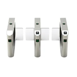 High Security Rfid Access Control Automatic Gym Turnstile Swing Speed Gate Barrier
