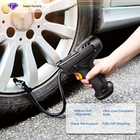 Wireless Bestseller Car Air Pump Compact Smart Electric ABS Material Single Cylinder Tire Inflator for Cars