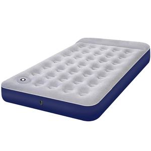 ที่นอนลมขนาดควีนไซส์ พร้อมปั๊มลมในตัว หมอนในตัว พกพาสะดวก ใช้สำหรับตั้งแคมป์ นอนพักผ่อนที่บ้าน แขก หรือเดินทางท่องเที่ยวกลางแจ้ง - Product Image 1