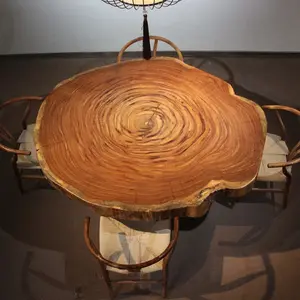 Chaise en bois de zèbre Antique, Table et chaises de café, mobilier de maison et de Restaurant, Style moderne