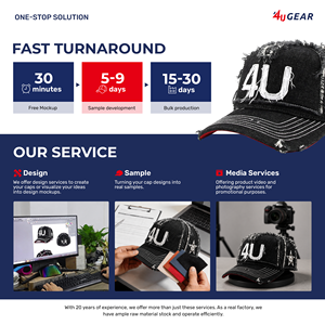 Gorra de Béisbol Bordada Gótica Personalizada 4ugear, Gorras Góticas Bordadas con Filigrana y Tachuelas, Gorra Snapback Estilo Urbano para Hombre y Mujer - Product Image 3