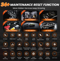 Escáner de Diagnóstico Automotriz con Cable ANCEL DS600 Elite, Control Bidireccional Completo, 34 Reinicios de Mantenimiento para Más de 106 Marcas, Actualización de por Vida