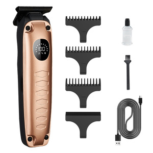 Tondeuse à barbe électrique professionnelle DOODA en stock, lame en acier inoxydable, rechargeable par USB, sans fil - Product Image 5