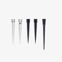 Embouts de pipette filtrants conducteurs stériles compatibles 50uL 300uL 1000uL, qualité médicale PP, certifiés CE, 96 embouts/boîte