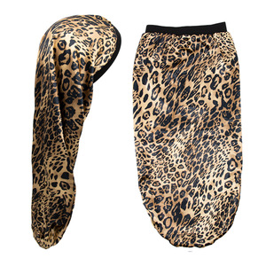 Nouveau Bonnet en <span class=keywords><strong>Satin</strong></span> Long à Large Bord, Bande Élastique Haute Qualité, Soins des Cheveux, Usage Quotidien, Toutes Saisons, Femme - Product Image 4