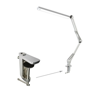 Chất lượng cao tùy chỉnh kim loại bàn kẹp cho <span class=keywords><strong>LED</strong></span> bàn đu cánh tay đèn - Product Image 1
