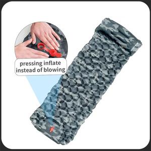 Colchoneta Inflable para Acampar al Aire Libre, Colchón de Viaje Plegable con Almohadas, Ultraligero, con Bomba de Aire Integrada - Product Image 3