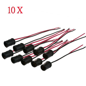 T10 W5W 194 168 2825 Car Motorcycle <b>Socket</b> Wiring Harness <b>12V</b> LED Brake Turn Signal Lamp Holder - Product Image 4