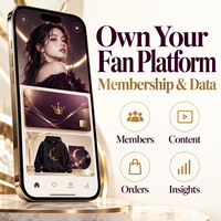 Pengembangan Aplikasi Klub Penggemar yang Andal untuk iOS dan Android dengan Tingkat Keanggotaan Konten Eksklusif, Acara Langsung, LionCreate