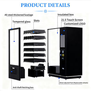 Distributeurs automatiques de boissons et de collations RUNYANG avec paiement en espèces et en ligne Distributeur automatique de nourriture et de boissons - Product Image 2