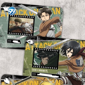 Ataque a los Titanes, Rivaille Ackerman, Juego de Cartas Coleccionables de Anime para Niños, Carta de Papel SSR Play SR - Product Image 4