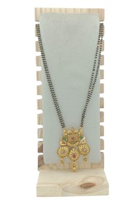 High Quality Gold Plated Long Necklace Made from Copper and Brass Fashion Jewelry for Women Wedding Party Festival Daily Wear - Product Image 4