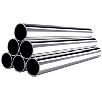 Tube en acier inoxydable de haute qualité pour la décoration de garde-corps, de clôtures et de portails, résistant à l'eau pour l'extérieur