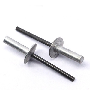 Rivets aveugles à grande bride en aluminium et acier au carbone, étanches et à extrémité fermée, très populaires - Product Image 2
