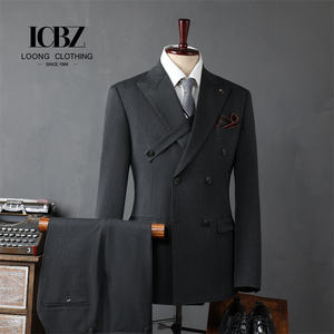 Costume pour hommes de <span class=keywords><strong>grande</strong></span> <span class=keywords><strong>taille</strong></span> à la mode de <span class=keywords><strong>grande</strong></span> <span class=keywords><strong>taille</strong></span> pour <span class=keywords><strong>mariage</strong></span> d'affaires, coupe ajustée formelle, production personnalisée en usine - Product Image 5