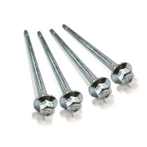 Outil de fixation murale pour vis en aluminium et laiton, clou de fixation pour mur, clou commun pour maçonnerie et toiture - Product Image 2