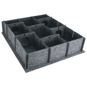 Casa para Gatos Plegable Moderna y Sostenible de Alta Calidad con Logotipo de Color Personalizado, Material de Fieltro y Diseño Impreso - Product Image 4