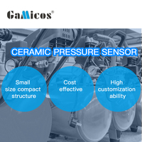 GPT230 CE RoHs salida analógica 0 ~ 50bar calibre núcleo de cerámica transductor de sensor de presión de agua hidráulica
