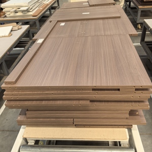 Porte en bois personnalisable avec entrée des fabricants de PVC écologique Chambres à coucher Bureaux à domicile Usage commercial <span class=keywords><strong>Application</strong></span> extérieure - Product Image 2
