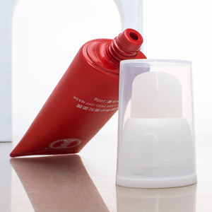 Özel 100ml silikon aplikatör yumuşak <span class=keywords><strong>Spatula</strong></span> ucu ile ara çerçeve krem plastik kozmetik tüp - Product Image 5